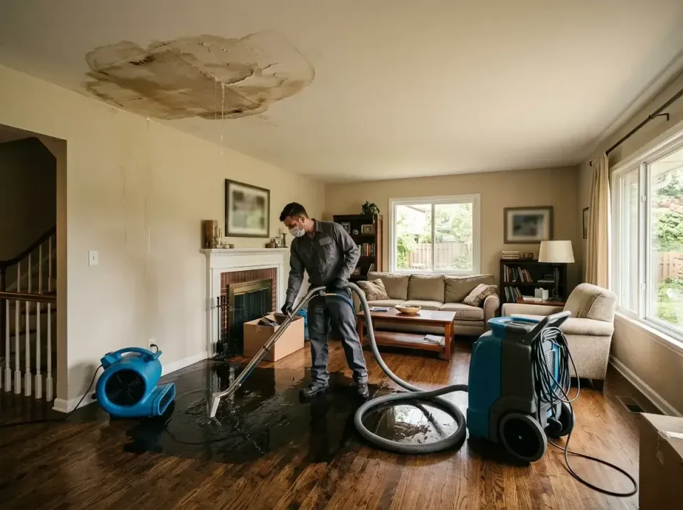 attic-pipe-burst-ceiling-drip-008 — frequently asked questions, Water Damage Restoration & Carpet Care in North Judson, IN